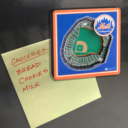New York Mets 3D StadiumView Magnets