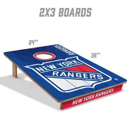 New York Rangers 2x3 Cornhole Boards
