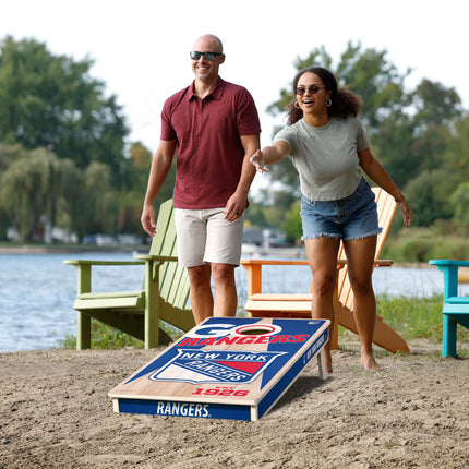 New York Rangers 2x4 Cornhole