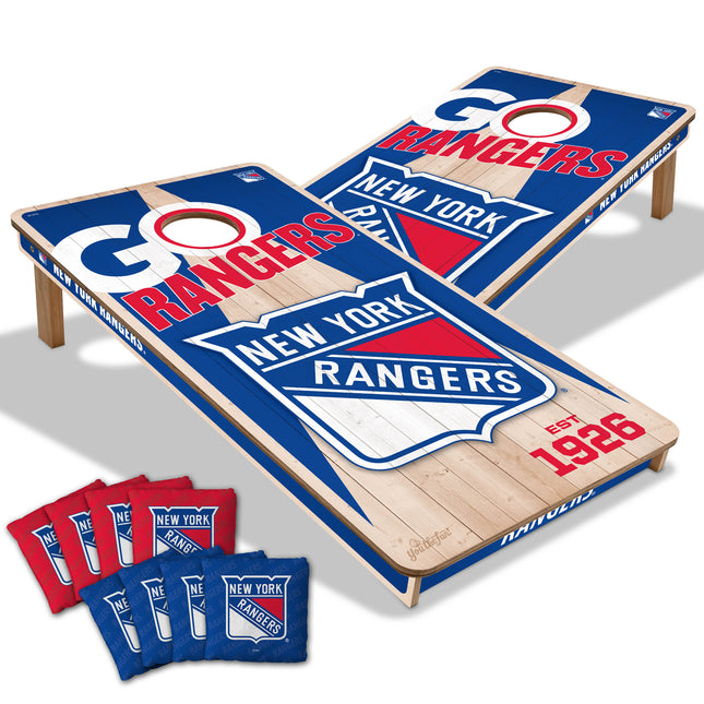 New York Rangers 2x4 Cornhole