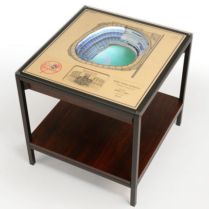 New York Yankees 25-Layer StadiumView End Table