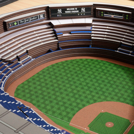 New York Yankees 25 Layer Stadium Art