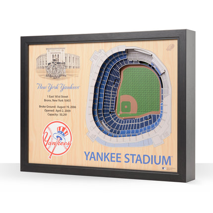 New York Yankees 25 Layer Stadium Art