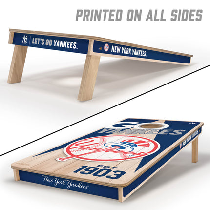 New York Yankees Cornhole Boards 2x4