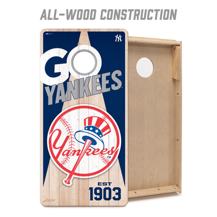 New York Yankees Cornhole Boards 2x4