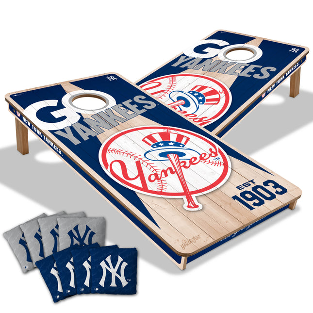 New York Yankees Cornhole Boards 2x4