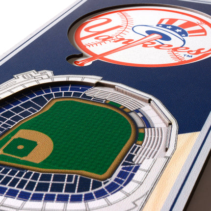 New York Yankees 3D Stadium 6x19 Banners