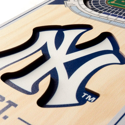 New York Yankees 3D Stadium 6x19 Banners