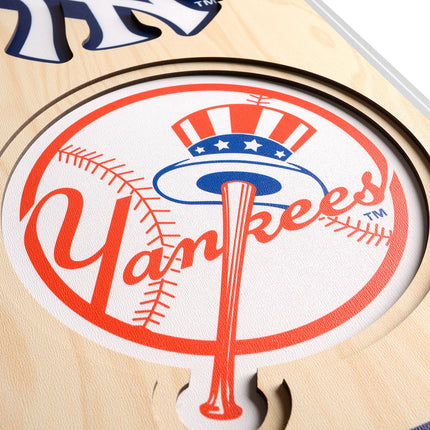 New York Yankees 8x32 3D Stadium Banner