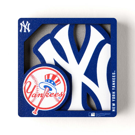 New York Mets 25 Layer Stadium View Lighted End Table
