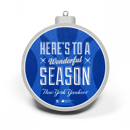 New York Yankees 3D Logo Series Ornament