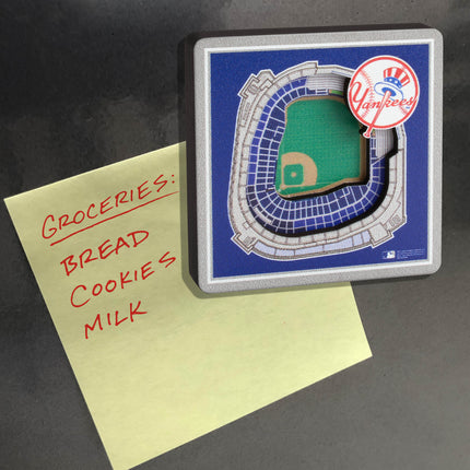 New York Yankees 3D StadiumView Magnets