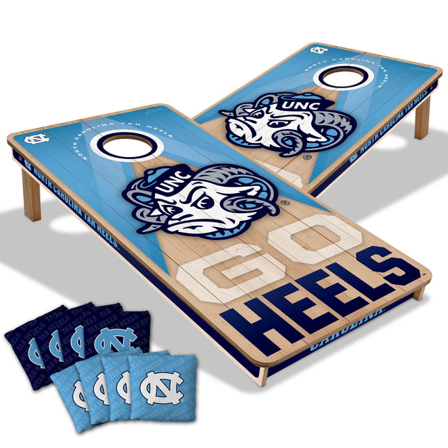 North Carolina Tar Heels 2x4 Slogan Series Cornhole Boards