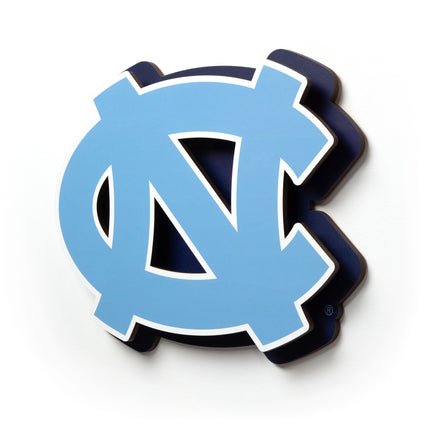 North Carolina Tar Heels 3DX Die Cut Logo