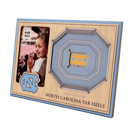 North Carolina Tar Heels 3D StadiumView Picture Frame