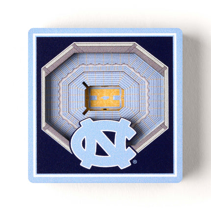 North Carolina Tar Heels 3D StadiumView Magnets