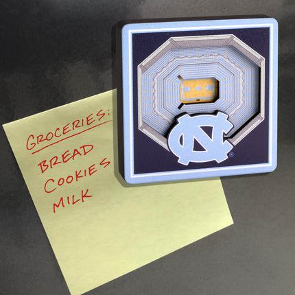 North Carolina Tar Heels 3D StadiumView Magnets