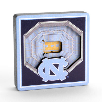 North Carolina Tar Heels 3D StadiumView Magnets