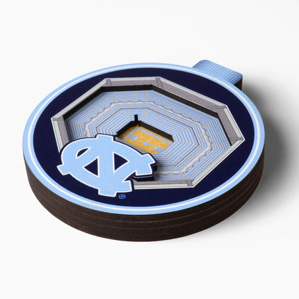 North Carolina Tar Heels 3D StadiumView Ornaments