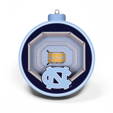 North Carolina Tar Heels 3D StadiumView Ornaments