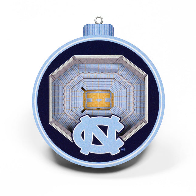 North Carolina Tar Heels 3D StadiumView Ornaments