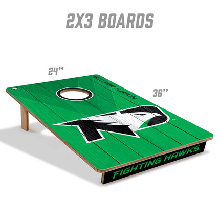 North Dakota Fighting Hawks 2x3 Cornhole