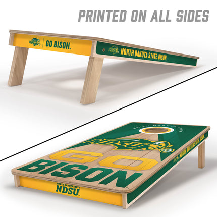 North Dakota State Bison 2x4 Slogan Series Cornhole Boards