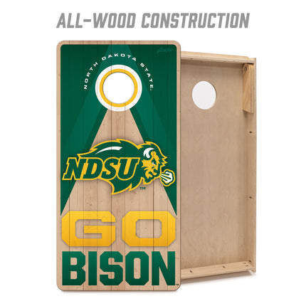 North Dakota State Bison 2x4 Slogan Series Cornhole Boards