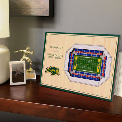North Dakota State Bison 3D StadiumView Desktop
