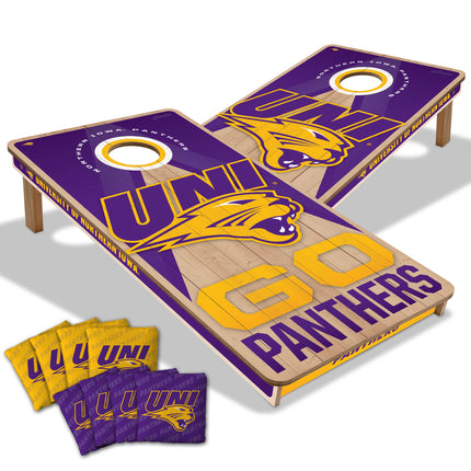 Northern Iowa Panthers 2x4 Slogan Series Cornhole Boards