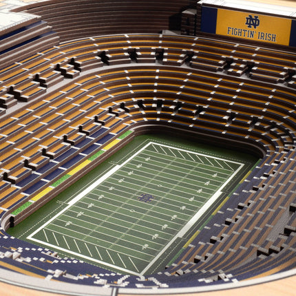 Notre Dame Fighting Irish 25-Layer StadiumViews 3D Wall Art
