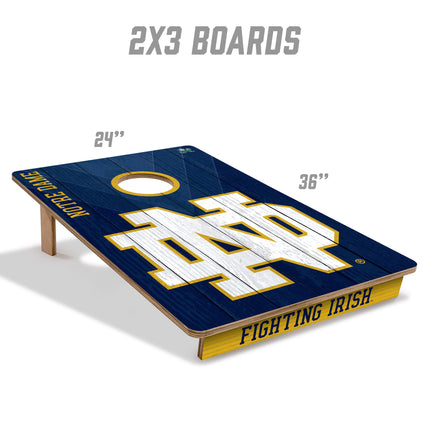 Notre Dame Fighting Irish 2x3 Cornhole