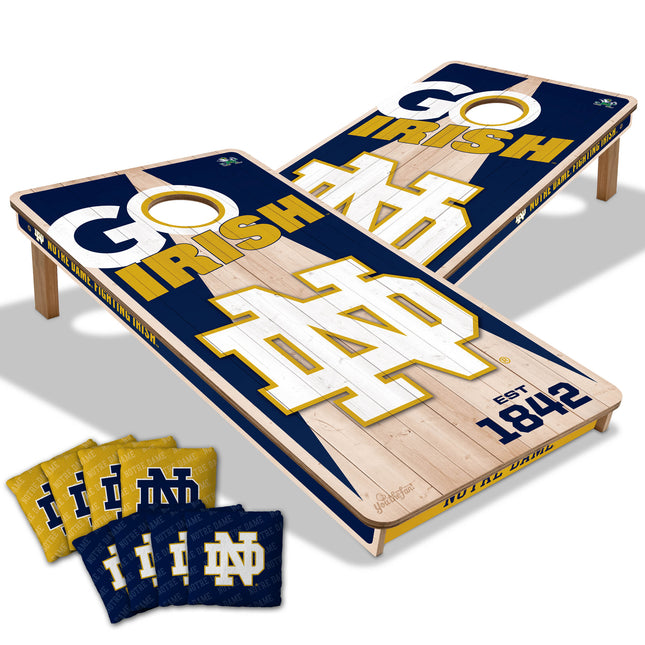 Notre Dame Fighting Irish 2x4 Cornhole Boards