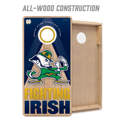 Notre Dame Fighting Irish 2x4 Slogan Series Cornhole Boards
