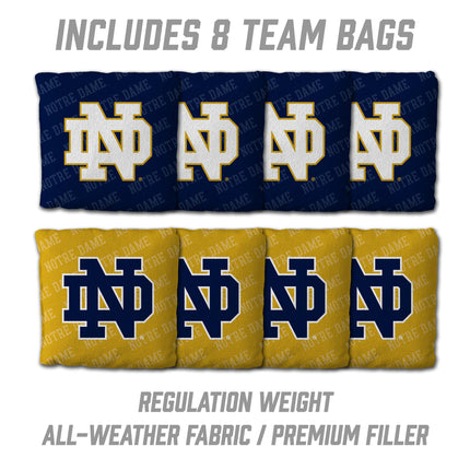 Notre Dame Fighting Irish 2x4 Slogan Series Cornhole Boards