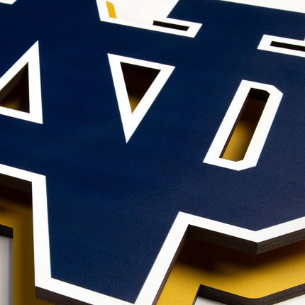 Notre Dame Fighting Irish 3DX Die Cut Logo