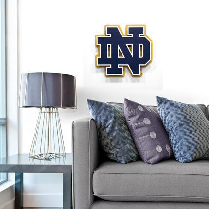 Notre Dame Fighting Irish 3DX Die Cut Logo