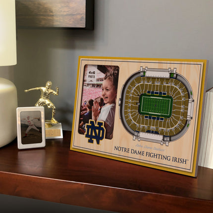 Notre Dame Fighting Irish 3D StadiumView Picture Frame