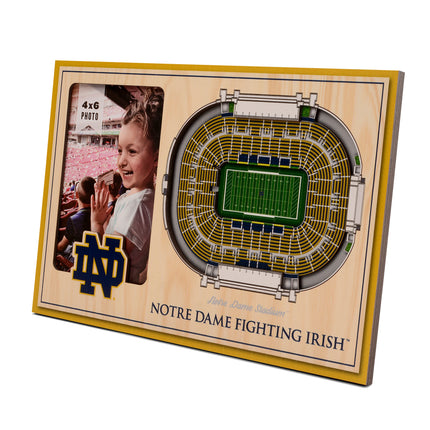 Notre Dame Fighting Irish 3D StadiumView Picture Frame