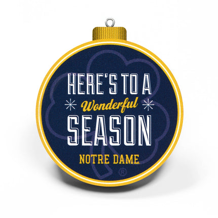 Notre Dame Fighting Irish 3D StadiumView Ornaments