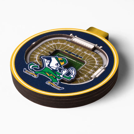 Notre Dame Fighting Irish 3D StadiumView Ornaments