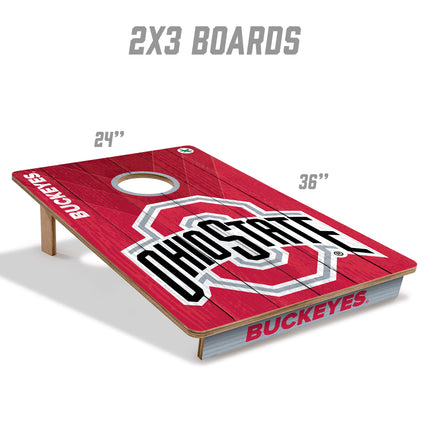 Ohio State Buckeyes 2x3 Cornhole