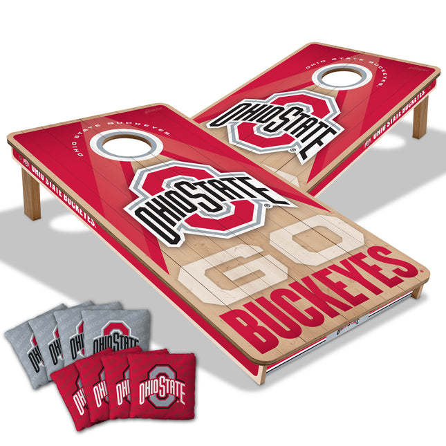 Ohio State Buckeyes 2x4 Slogan Series Cornhole Boards