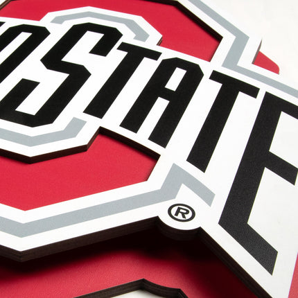 Ohio State Buckeyes 3DX Die Cut Logo