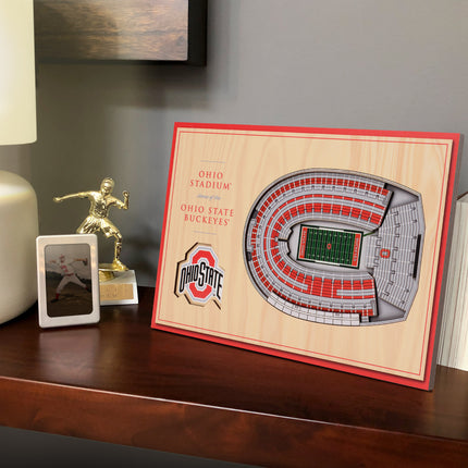 Ohio State Buckeyes 3D StadiumView Desktop