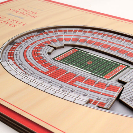 Ohio State Buckeyes 3D StadiumView Desktop