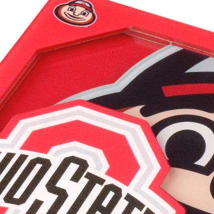 Ohio State Buckeyes 3D Logo Series Coasters