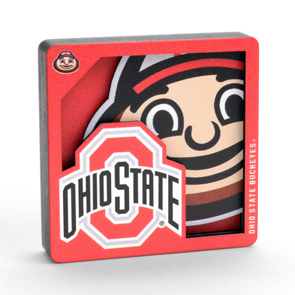 Ohio State Buckeyes 3D Logo Series Magnet