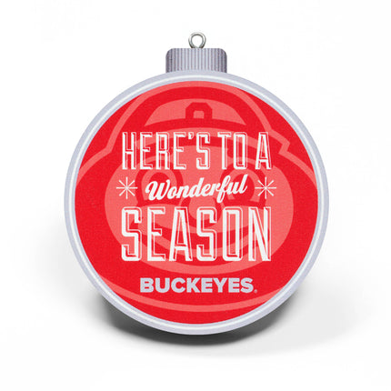 Ohio State Buckeyes 3D StadiumView Ornaments