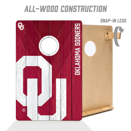 Oklahoma Sooners 2x3 Cornhole
